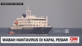 VIDEO: Wabah Hantavirus di Kapal Pesiar, Penumpang Dievakuasi