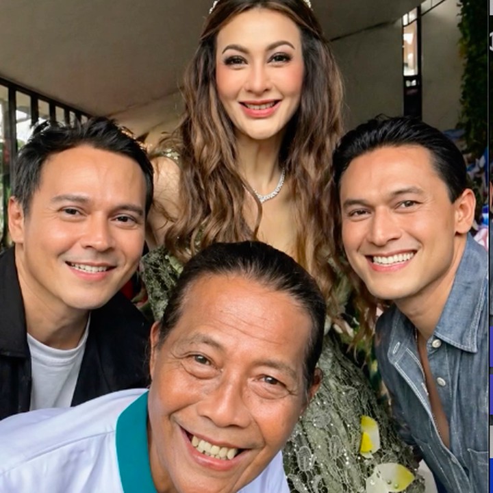 <p>Momen tersebut dibagikan langsung oleh Indra L. Bruggman melalui beberapa foto yang diunggah di akun Instagram pribadinya. Ia terlihat mengabadikan foto bersama Diana Pungky, Ivan Ray, dan Yusuf Surya.&nbsp;(Foto: Instagram @indrabruggman)</p>