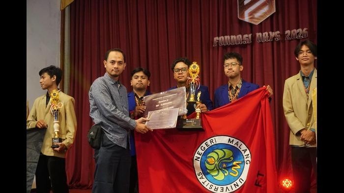 Membanggakan sekaligus menginspirasi, mahasiswa Universitas Negeri Malang (UM) Program Studi S1 Teknik Sipil UM menorehkan prestasi gemilang di tingkat nasional