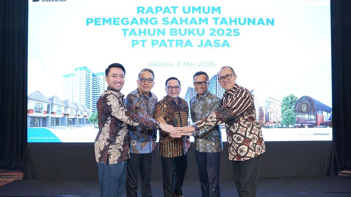 Patra Jasa Catat Pendapatan Rp5,5 Triliun di 2025, Properti Jadi Motor Pertumbuhan