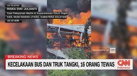 VIDEO: 6 Korban Luka Kecelakaan Bus VS Truk Dirawat di RSUD Rupit