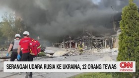 VIDEO: Rusia Bombardir Ukraina, Belasan Orang Tewas dan Terluka