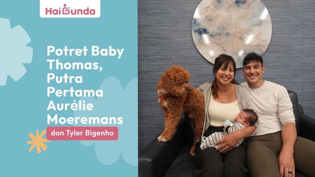 Potret Baby Thomas, Putra Pertama Aurelie Moeremans Dan Tyler Bigenho