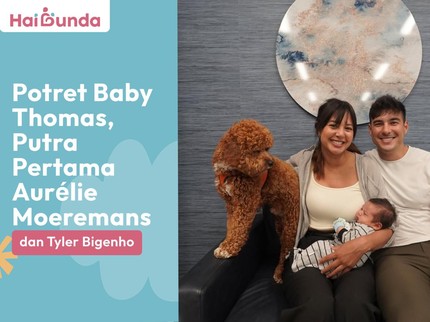Potret Baby Thomas, Putra Pertama Aurelie Moeremans dan Tyler Bigenho