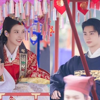 Intip Deretan Potret Prosesi Pernikahan Sung Hee Joo dan Pangeran Agung Ian di Perfect Crown