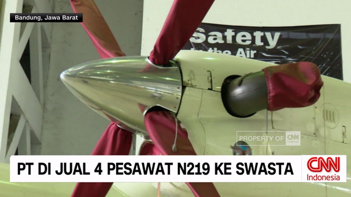 VIDEO: PT DI Jual 4 Pesawat N219 Ke Swasta