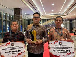 Samarinda Borong 2 Penghargaan Kemendagri, Dapat Rp 6 Miliar