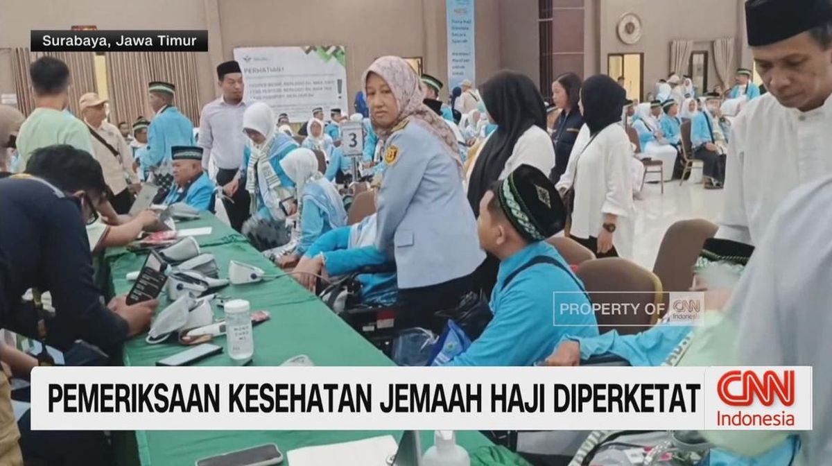 VIDEO: Pemeriksaan Kesehatan Jemaah Haji Diperketat
