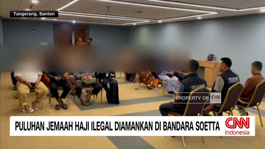 VIDEO: Puluhan Jemaah Haji Ilegal Diamankan di Bandara Soekarno-Hatta