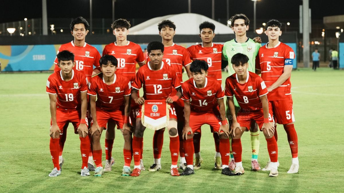 Jadwal Timnas Indonesia vs Qatar di Piala Asia U-17 2026