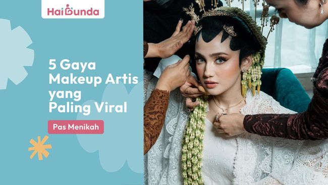 5 Gaya Makeup Artis Yang Viral Pas Menikah