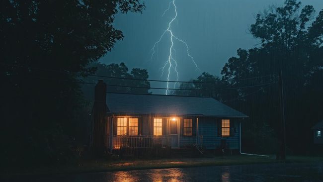 Cara Melindungi Smart TV dan Elektronik Rumah dari Petir Saat Hujan