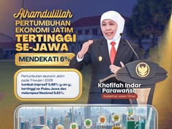 Anak Muda Puji Ekonomi Jawa Timur Tumbuh 5,96% Tertinggi di Pulau Jawa