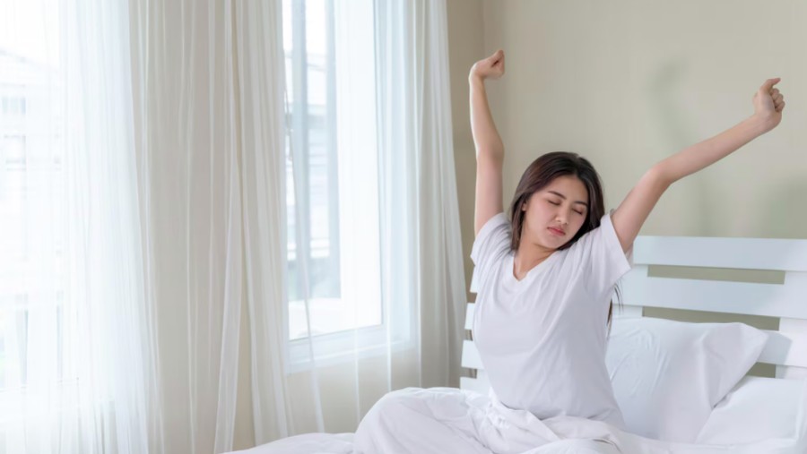 Ilustrasi Bangun Tidur
