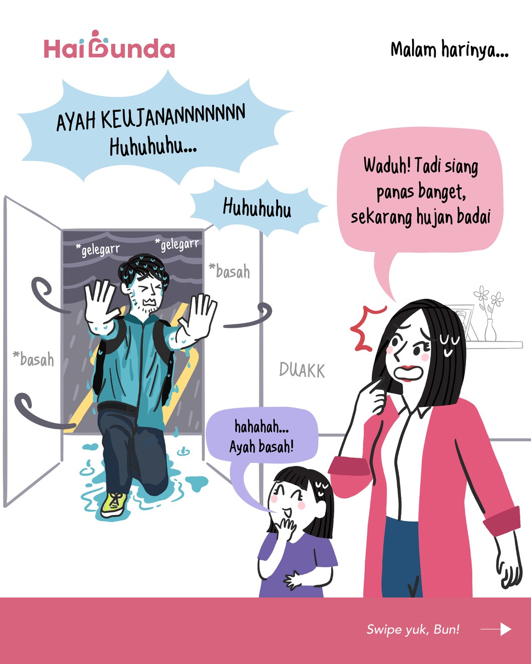 Belakangan&comma; cuaca sering berganti dengan tiba-tiba&period; Dimulai dengan pagi yang cerah dan panas menyengat&comma; lalu sore menjadi hujan badai&period; Gimana kondisi Kakak&quest;