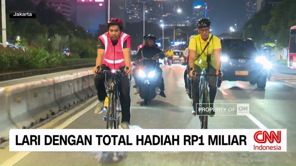 VIDEO: Lari dengan Total Hadiah Rp1 Miliar