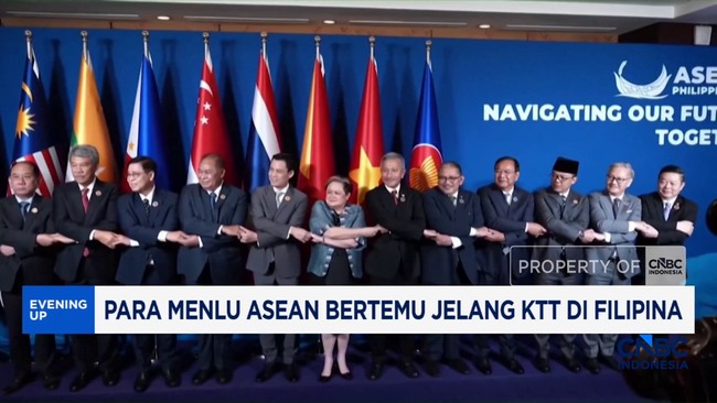 Video: Para Menlu Asean Bertemu Jelang KTT ke-48 di Filipina