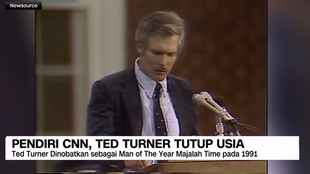 VIDEO: Pendiri CNN, Ted Turner Tutup Usia