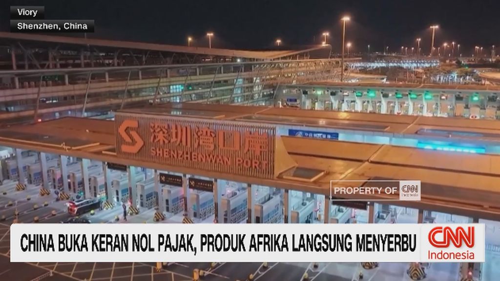 VIDEO: China Buka Keran Nol Pajak, Produk Afrika Langsung Menyerbu