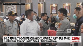 VIDEO: Polisi Percepat Identifikasi Korban Bus ALS vs Truk Tangki