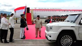 Prabowo Tiba di Filipina, Perdana Naik Maung dalam Lawatan Kenegaraan
