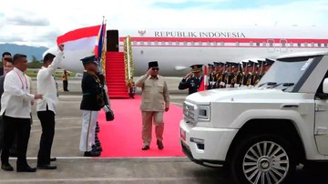 Prabowo Tiba di Filipina, Perdana Naik Maung dalam Lawatan Kenegaraan