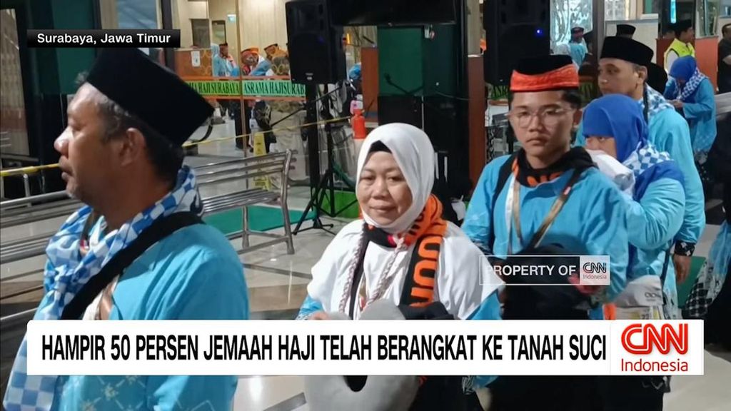 VIDEO: Hampir 50 Persen Jemaah Haji Telah Berangkat ke Tanah Suci