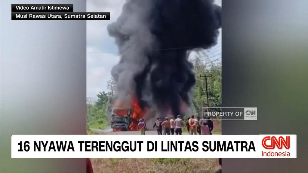 VIDEO: 16 Nyawa Terenggut di Lintas Sumatra