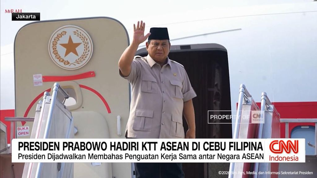 VIDEO: Presiden Prabowo Bertolak ke Filipina Hadiri KTT Ke-48 ASEAN