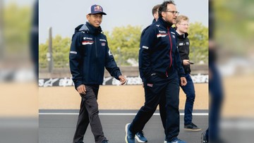Kegiatan Veda Ega Jelang Moto3 Prancis: 'Ngukur' Sirkuit Le Mans