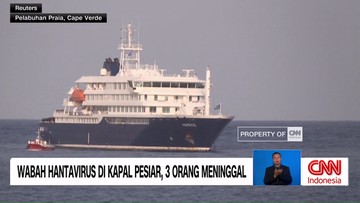 VIDEO: Wabah Hantavirus di Kapal Pesiar, Telan 3 Korban Jiwa