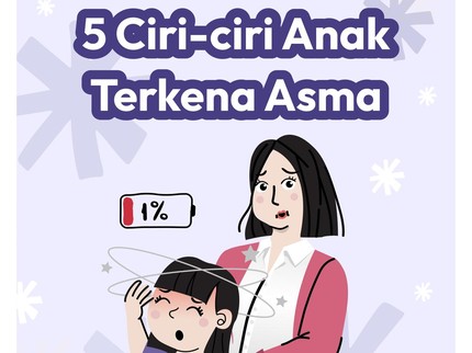 5 Ciri-ciri Anak Terkena Asma