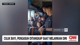 VIDEO: Culik Bayi, Pengasuh Ditangkap Saat Melarikan Diri