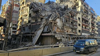 FOTO: Israel Bombardir Lebanon, Komandan Senior Hizbullah Tewas