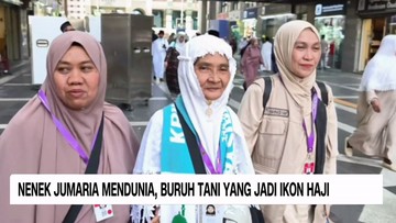 VIDEO: Nenek Jumaria Mendunia, Buruh Tani yang Jadi Ikon Haji
