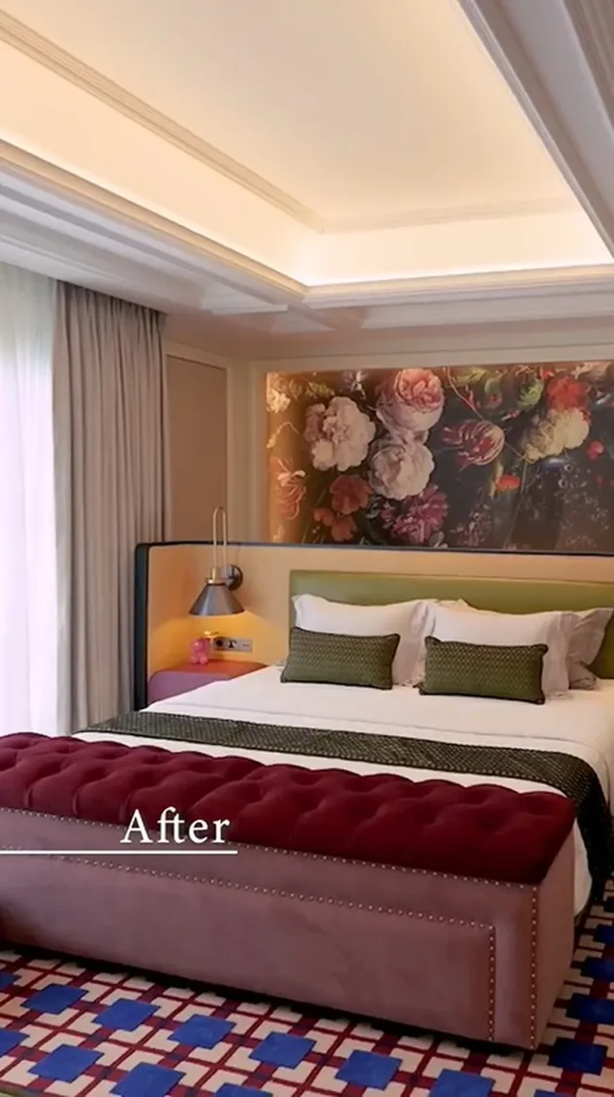 Kamar Bunga Citra Lestari dan Tiko Aryawardhana