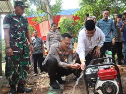 Polres Muba Resmikan 7 Sumur Bor, Warga Lawang Wetan Kini Nikmati Air Bersih