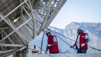 FOTO: Konektivitas Satelit di Papua Pegunungan