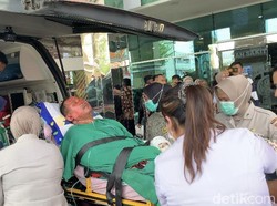 Korban Selamat Bus ALS dengan Luka Serius Tiba di RS Bhayangkara Palembang