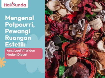Mengenal Potpourri, Pewangi Ruangan Estetik yang Lagi Viral dan Mudah Dibuat