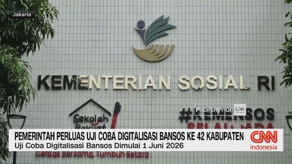VIDEO: Pemerintah Perluas Uji Coba Digitalisasi Bansos Ke 42 Kabupaten