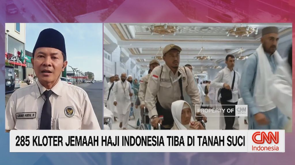 VIDEO: 285 Kloter Jemaah Haji Indonesia Tiba di Tanah Suci