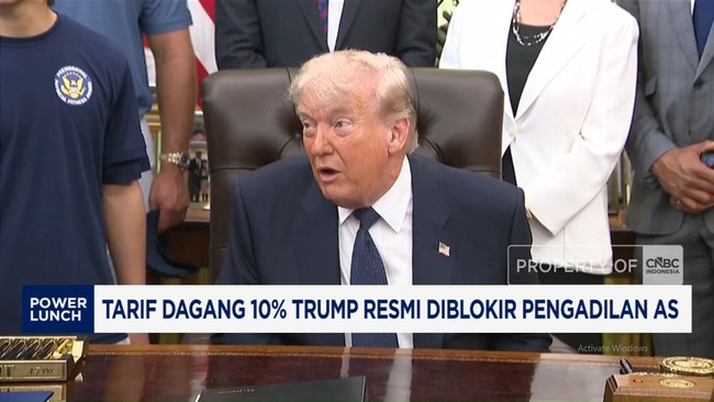 Tarif Global 10% Trump Diblokir Pengadilan AS — Peluang Ekspor Indonesia Membaik
