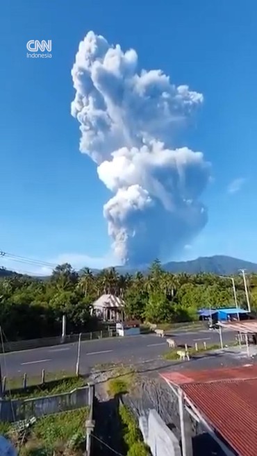 Dua WNA Meninggal Akibat Erupsi Gunung Dukono