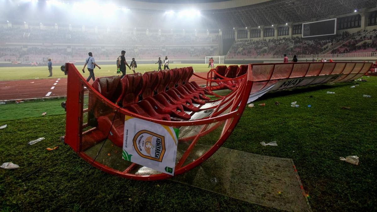 Reaksi PSSI soal Kericuhan Suporter usai Persipura Ditekuk Adhyaksa