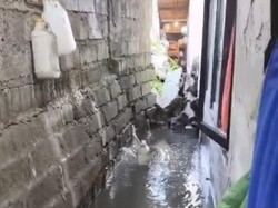 Air Got Meluap-Terjang Rumah Warga Dalung gegara Drainase Jebol