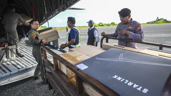 FOTO: Starlink untuk Warga Pulau Miangas