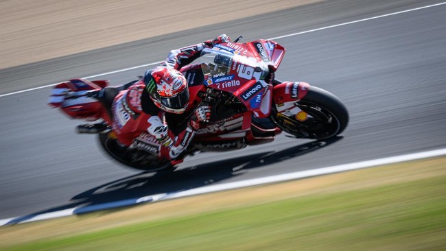 MotoGP Prancis 2026 akan digelar Minggu (10/5). Berikut jadwal siaran langsung MotoGP Prancis.