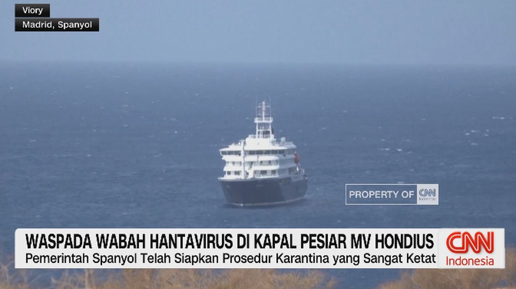 VIDEO: Waspada Wabah Hantavirus di Kapal Pesiar MV Hondius
