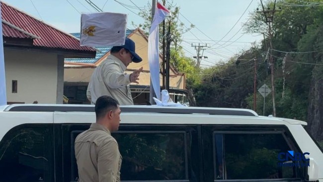 Naik Maung, Prabowo Cek Kampung Nelayan Merah Putih di Gorontalo